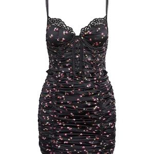 NEW: For Love & Lemons Pansy Floral Mini Dress